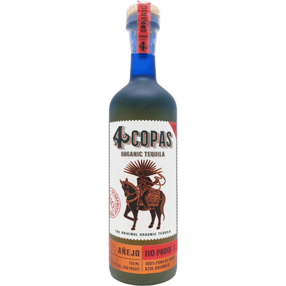 4 Copas Anejo Tequila 110 Poof - 750ML Tequila