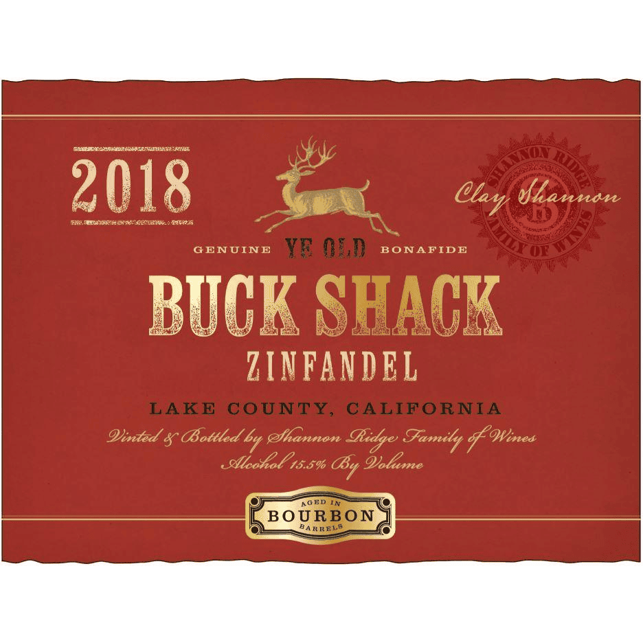Buck Shack Lil' Fatty Lake County Bourbon Barrel Zinfandel 750ml 