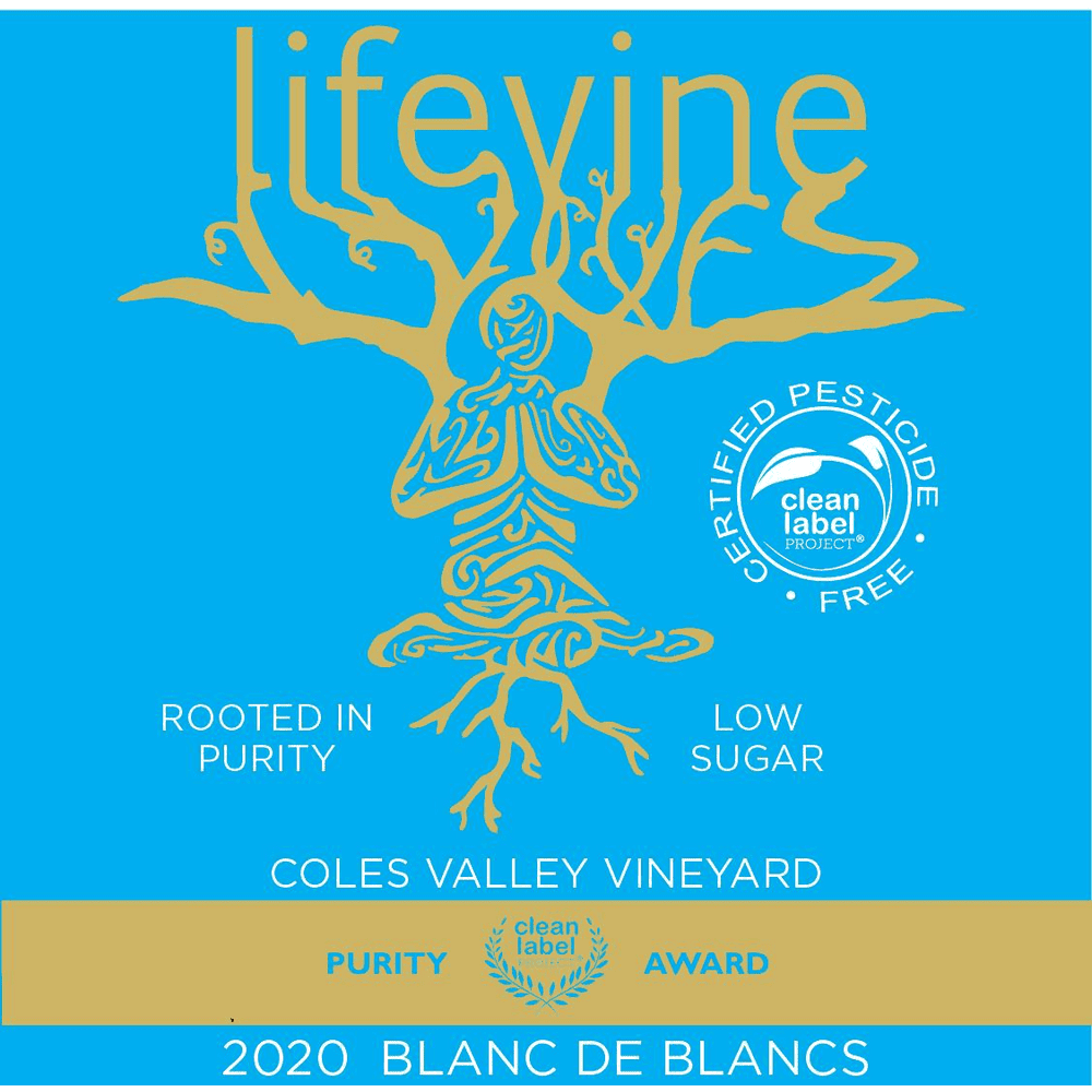 LifeVine Umpqua Valley Blanc de Blanc Sparkling -750ML 