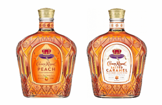 Crown Royal Peach & Salted Caramel Bundle - 750ML