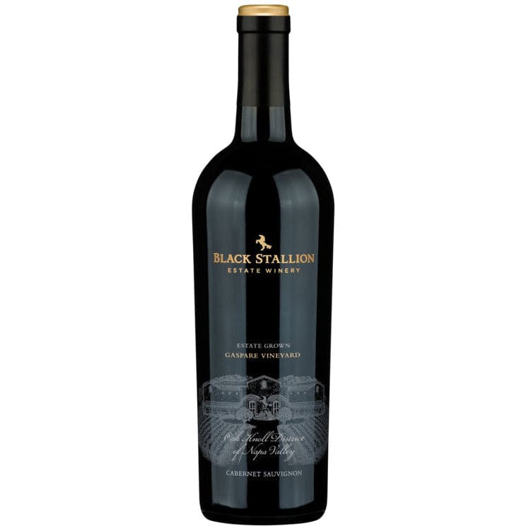 Black Stallion Estate Winery Cabernet Sauvignon Gaspare Vineyard Oak Knoll District 