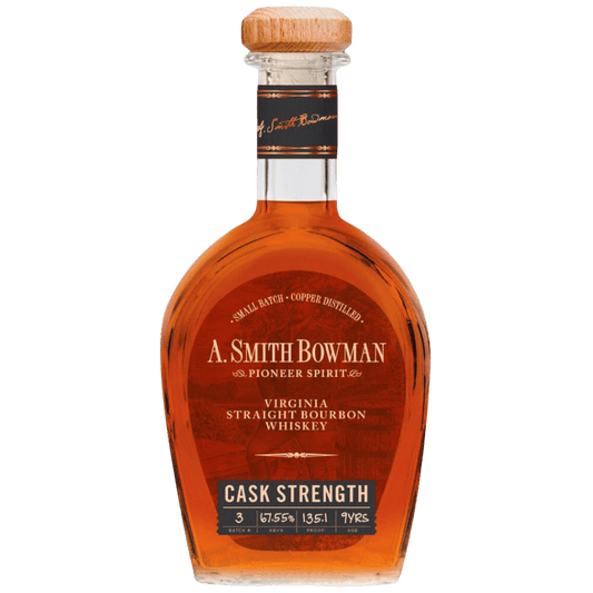 A. Smith Bowman Cask Strength Bourbon Batch #3- 750ML Whiskey