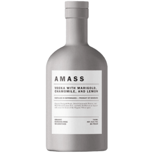 AMASS Vodka Specialty With Marigold Chamomile & Lemon Zest Copenhagen - 750ML Vodka