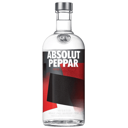 Absolut Peppar Flavored Vodka - 750ML Vodka