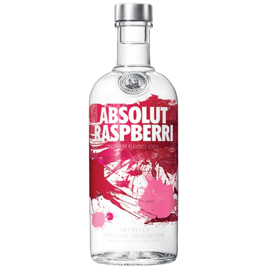 Absolut Raspberri Flavored Vodka - 750ML Vodka