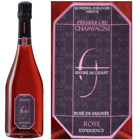 André Jacquart Champagne 1er Cru Rosé de Saignée Experience -750ML Champagne