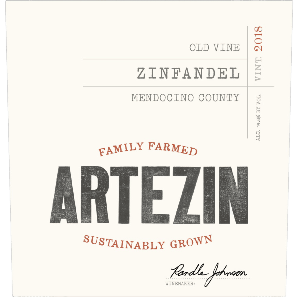 Artezin Mendocino County Zinfandel - 750ML Zinfandel