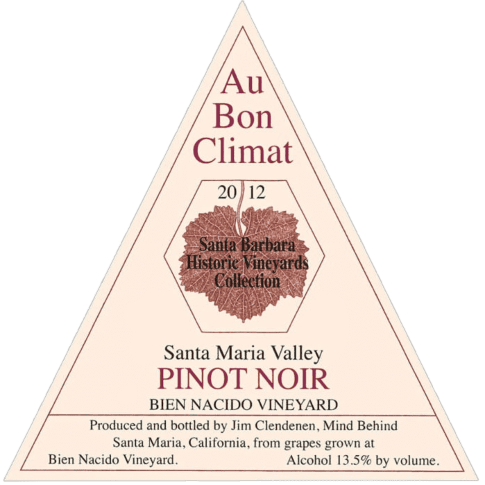 Au Bon Climat Bien Nacido Santa Maria Valley Pinot Noir - 750ML Red