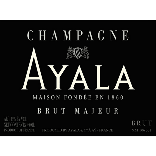 Ayala Champagne Brut Majeur Champagne Blend - 750ML Champagne