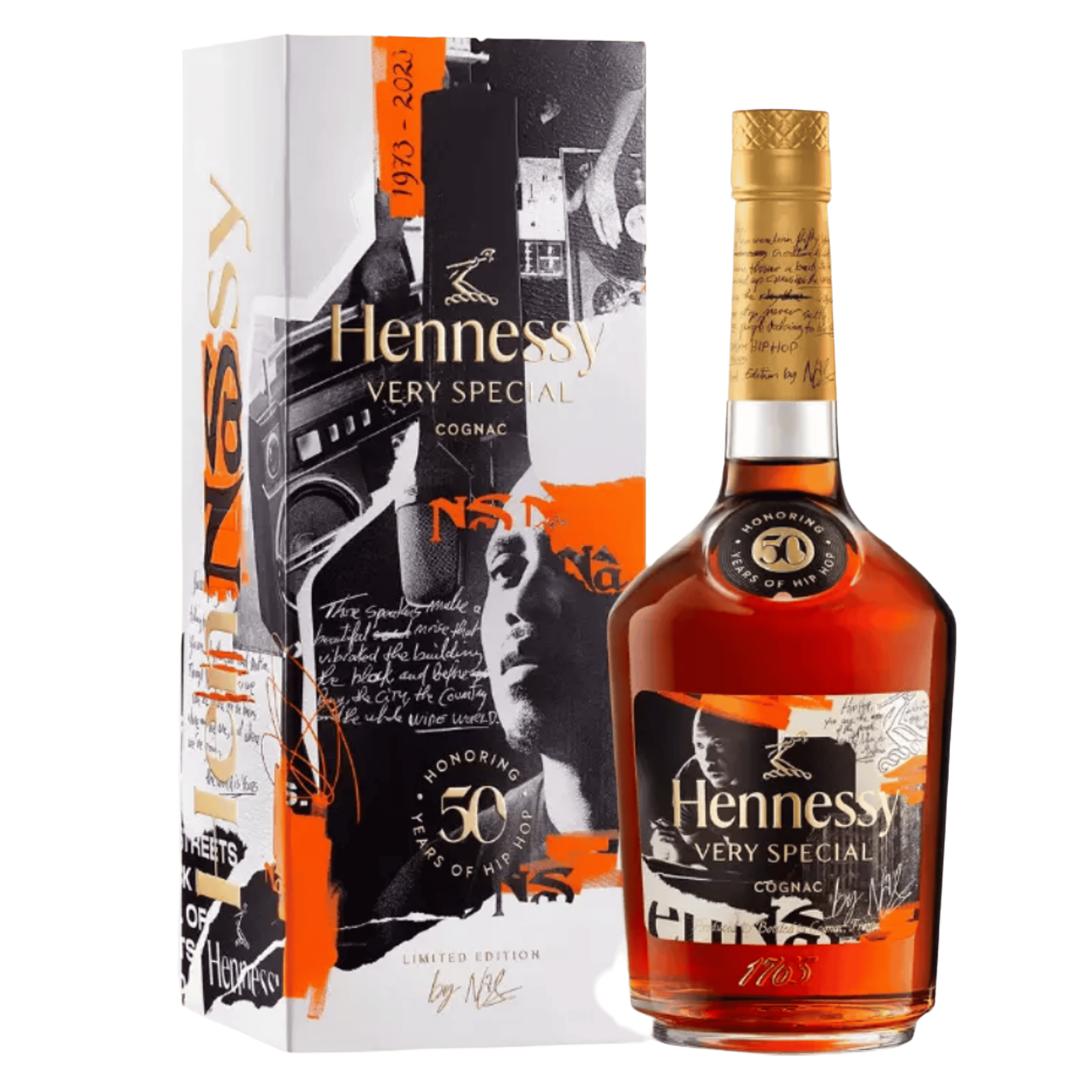 Hennessy V.S X Nas Hip Hop 50th Anniversary - 750ML