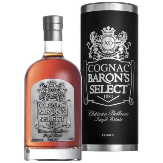 Baron's Select Cognac Xo Extra Chateau Bellevue Single Estate - 750ML Brandy