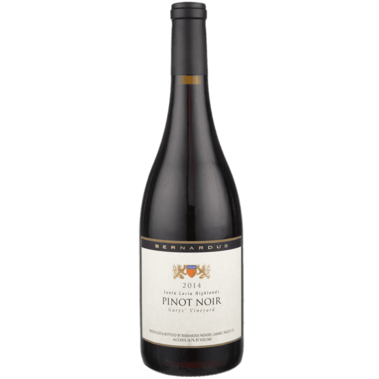 Bernardus Pinot Noir Garys' Vineyard Santa Lucia Highlands - 750ML 