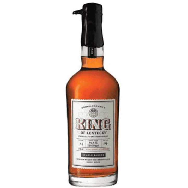 Brown Forman's King of Kentucky Single Barrel Kentucky Straight Bourbon 2022 Release 