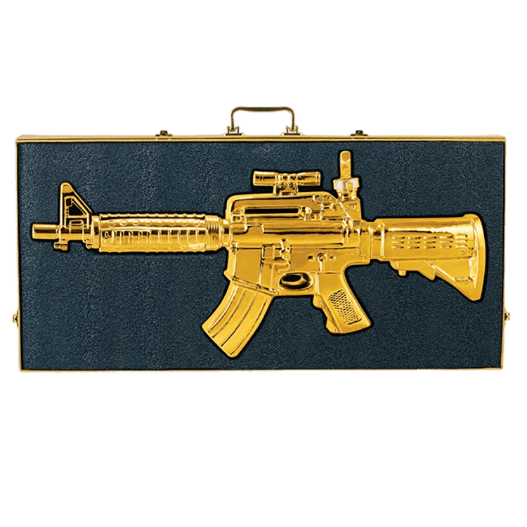 Casino Azul Grand Anejo Rifle Gift Briefcase - 1.75L 