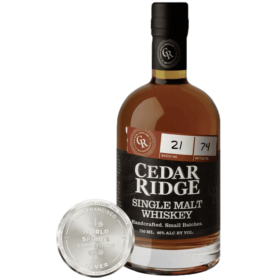 Cedar Ridge Single Malt Whiskey - 750ML 