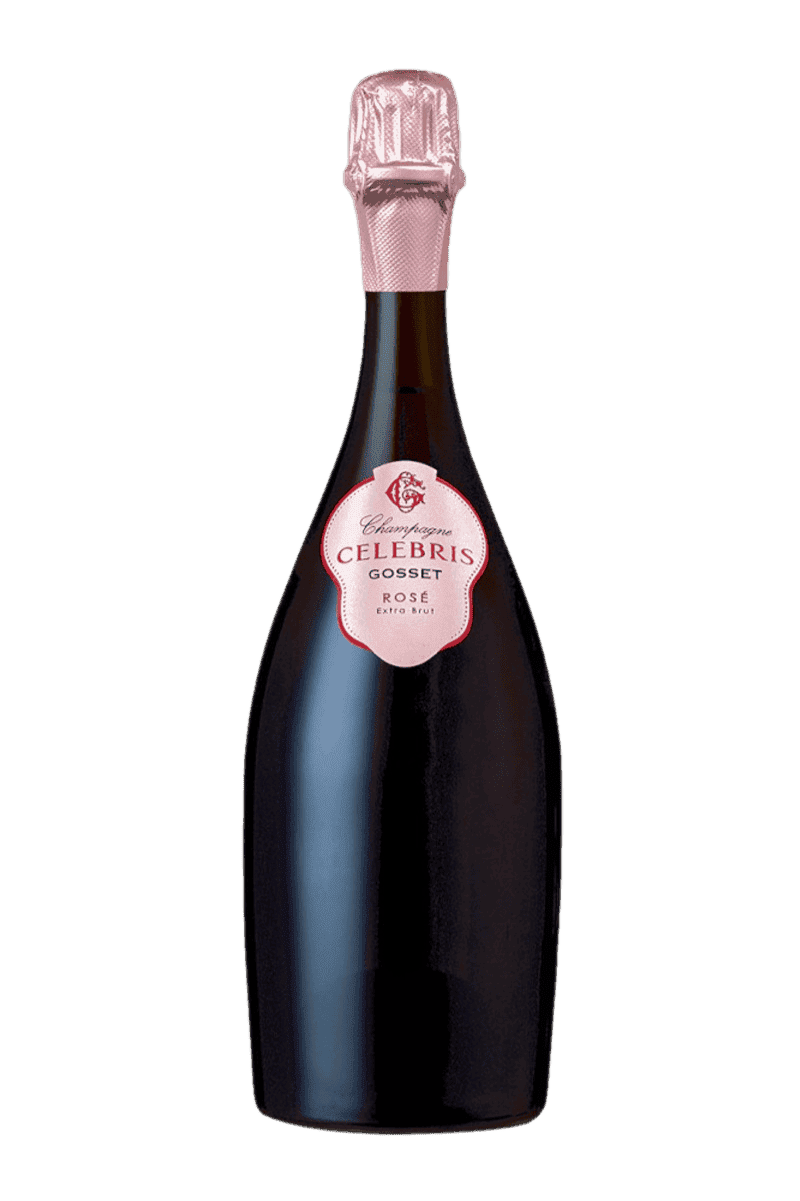 Champagne Gosset Champagne Extra Brut Celebris Rosé - 750ML 