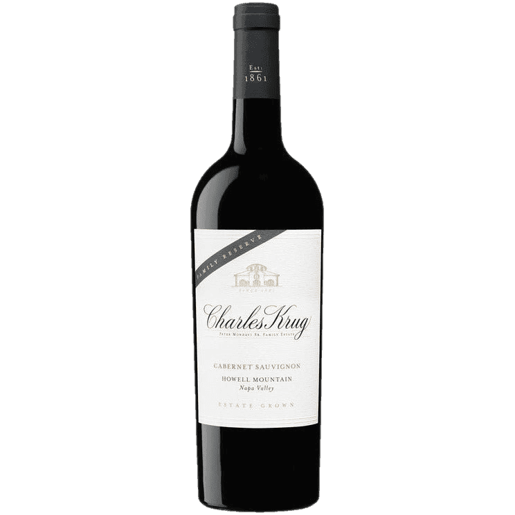 Charles Krug Cabernet Sauvignon Family Reserve Howell Mountain - 750ML 