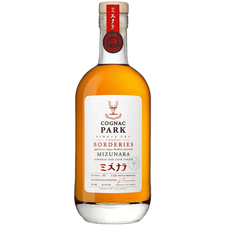 Cognac Park 12 Years Old Borderies Mizunara Japanese Oak Cask Finish Single Cru Cognac - 750ML 