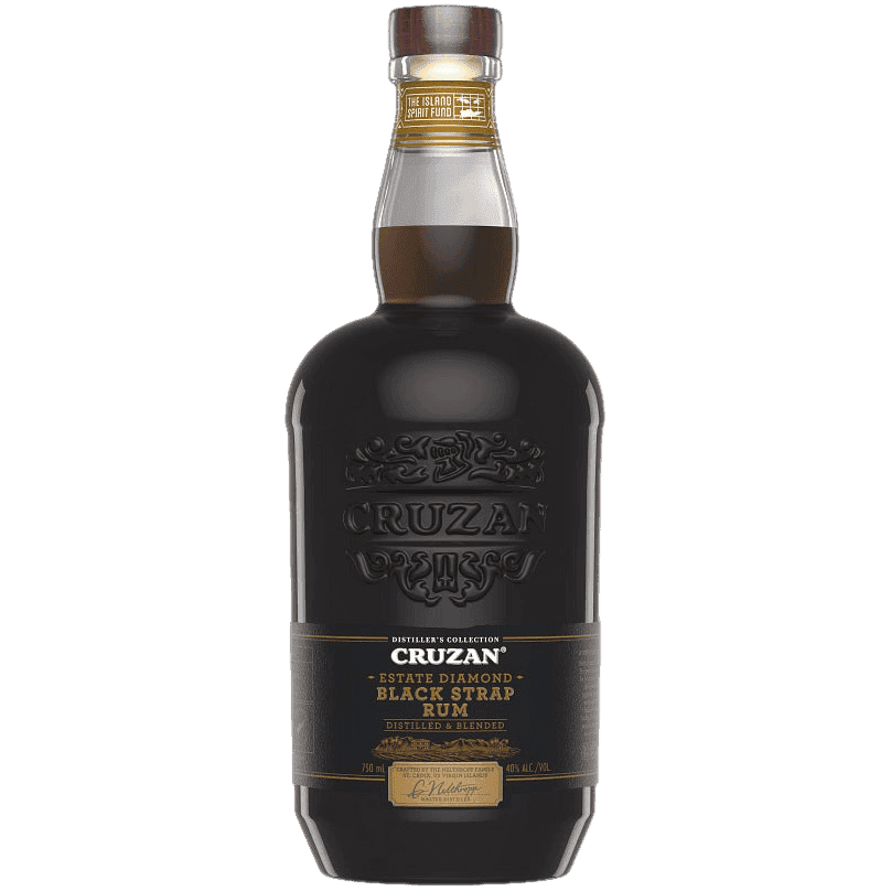 Cruzan Estate Diamond Black Strap Rum - 750ML 