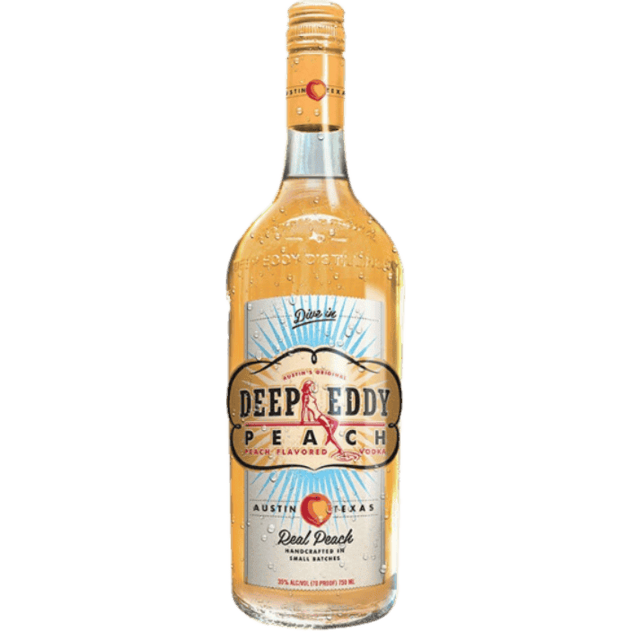 Deep Eddy Peach Flavored Vodka - 750ML 