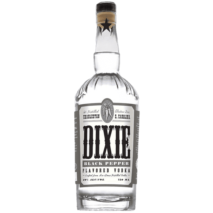 Dixie Black Pepper Flavored Vodka - 750ML 
