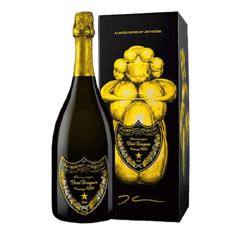 Dom Perignon Brut Champagne Limited Edition by Jeff Koons - 750ML 