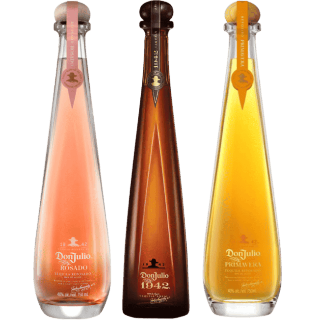 Don Julio 1942, Primavera & Rosado Tequila Bundle - 750ML 