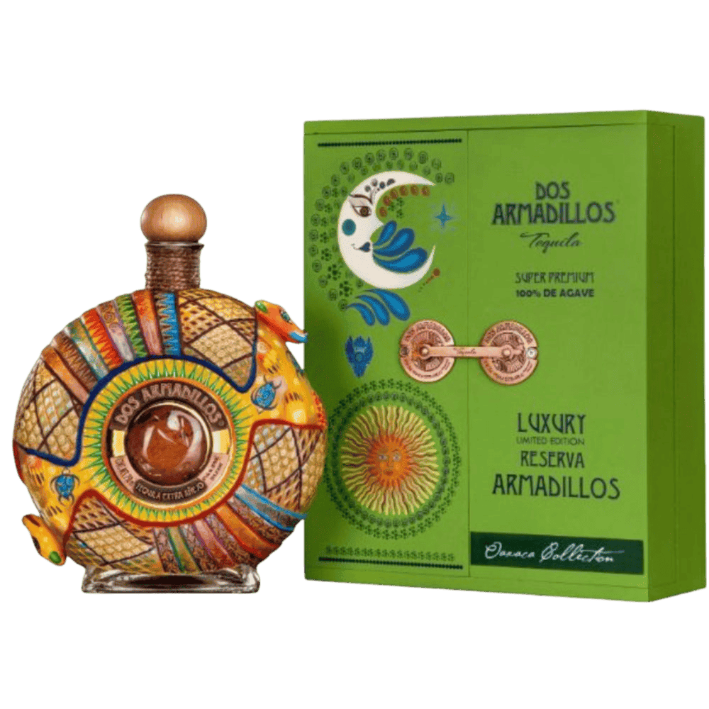 Dos Armadillos Extra Anejo Oaxaca Tequila - 750ML 