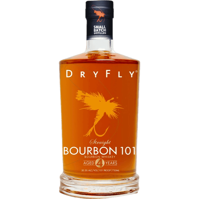 Dry Fly Distilling Straight Bourbon Whiskey 101 Proof - 750ML 