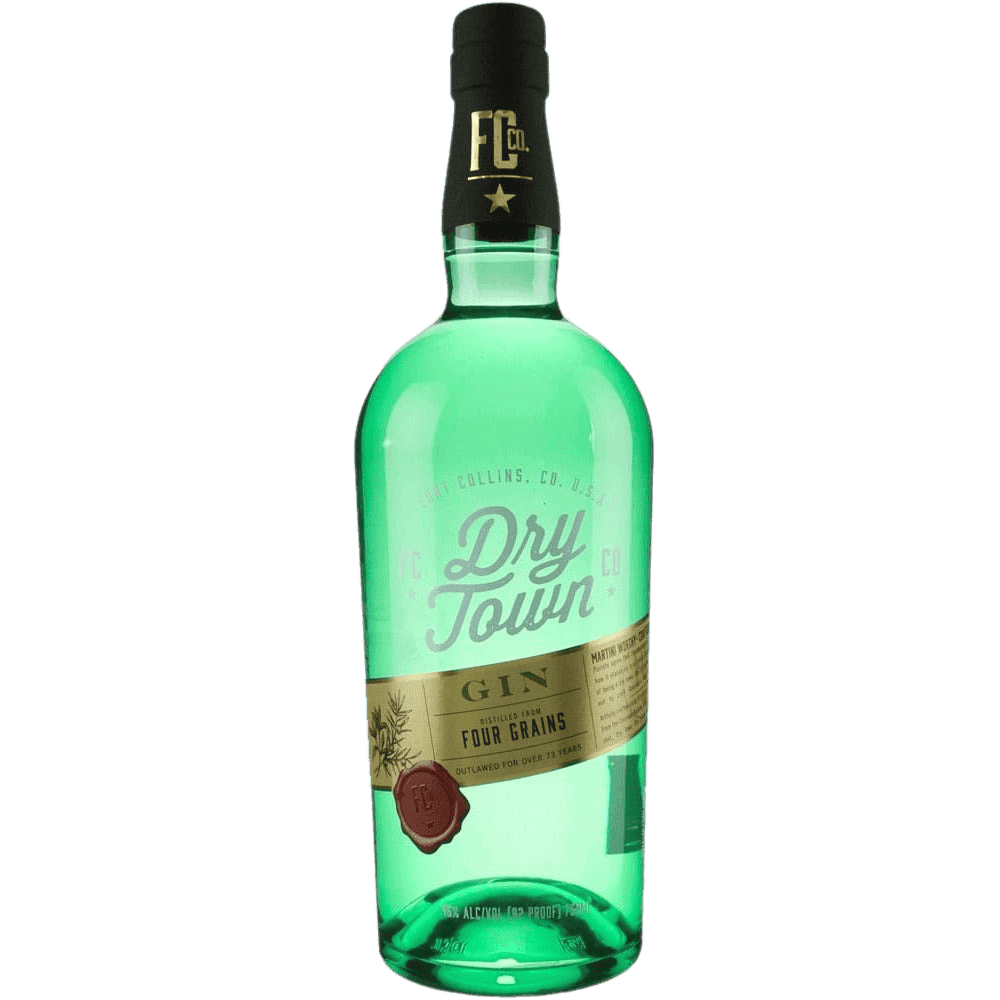 Dry Town Dry Gin Distilled From Four Grain - 750ML 