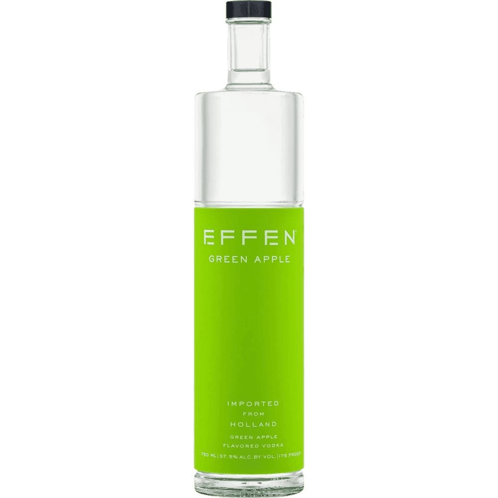 EFFEN Green Apple Flavored Vodka 750 ml 