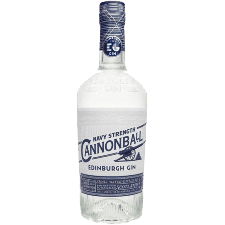 Edinburgh Dry Gin Cannonball Navy Strength - 750ML 