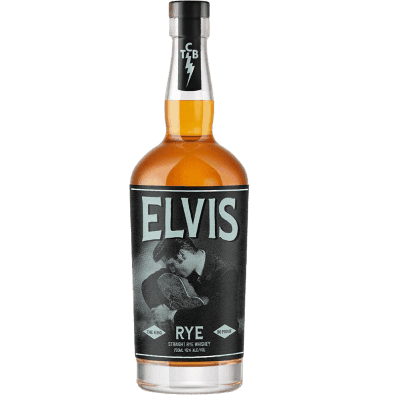 Elvis The King Straight Rye Whiskey - 750ML 