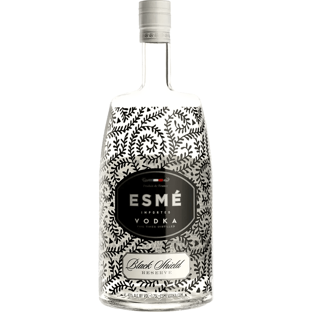 Esme Black Shield Vodka Real Liquor