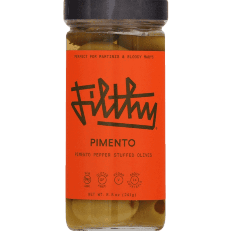 Filthy Pimento Olives 8oz - 750ML 