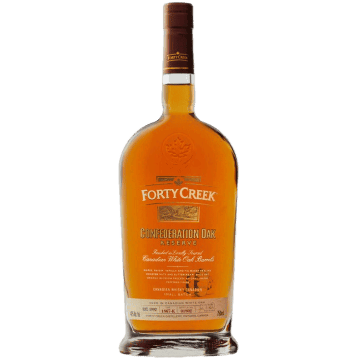 Forty Creek Canadian Whisky Confederation Oak Reserve - 750ML 