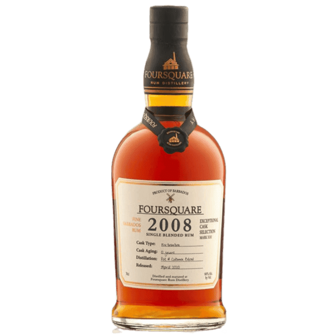 Foursquare Distillery 12 Year Old Exceptional Cask Selection Single Blended Rum - 750ML 