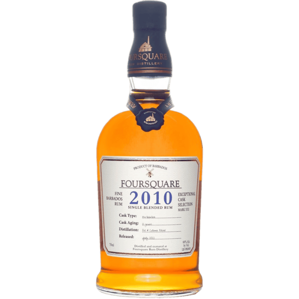 Foursquare Exceptional Cask Mark XXI 2010 Rum - 750ML 