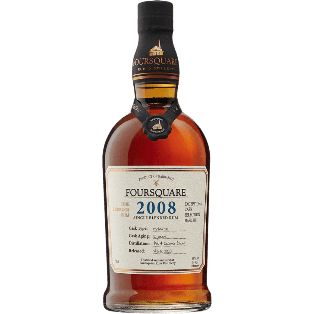 Foursquare Mark XIII "2008" Single Blended 12 Year Rum - 750ML 