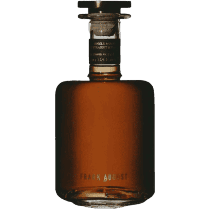 Frank August Single Barrel Bourbon Whiskey Cask Strength - 750ML 
