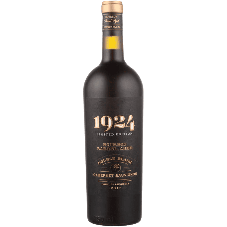 Gnarly Head Cabernet Sauvignon Bourbon Barrel Aged Double Black 1924 Limited Edit Lodi -750ML 
