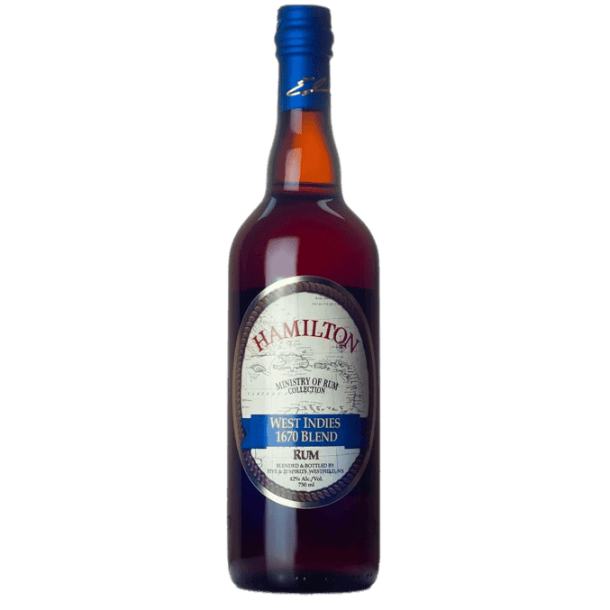 Hamilton West Indies 1670 Blend Rum - 750ML