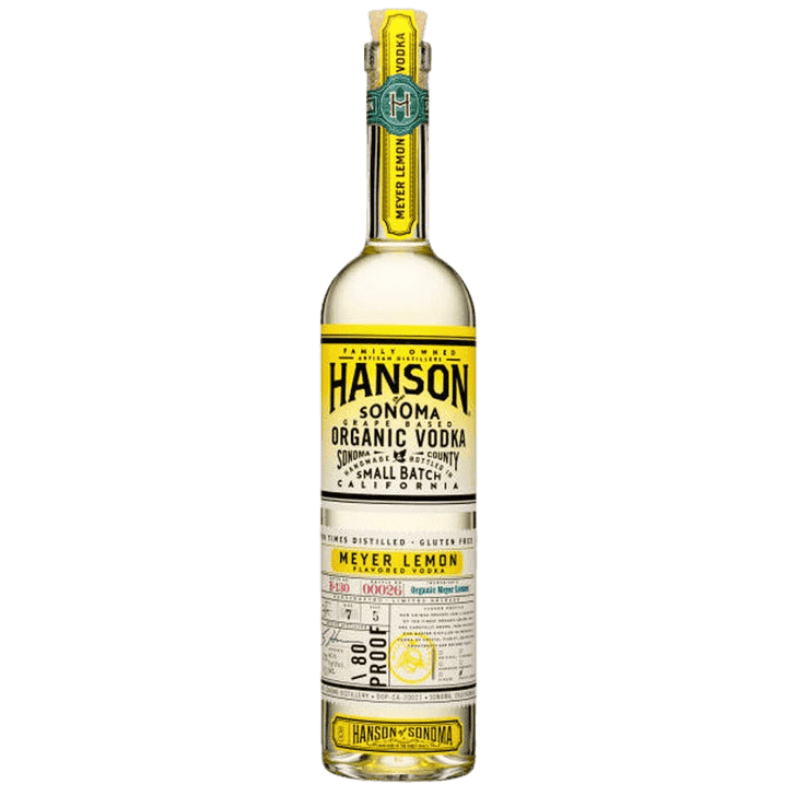 Hanson of Sonoma Meyer Lemon Flavored Vodka - 750ML 