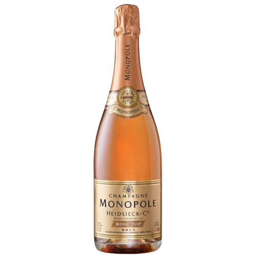 Heidsieck & Co. Monopole Champagne Brut Rose Rose Top - 750ML 