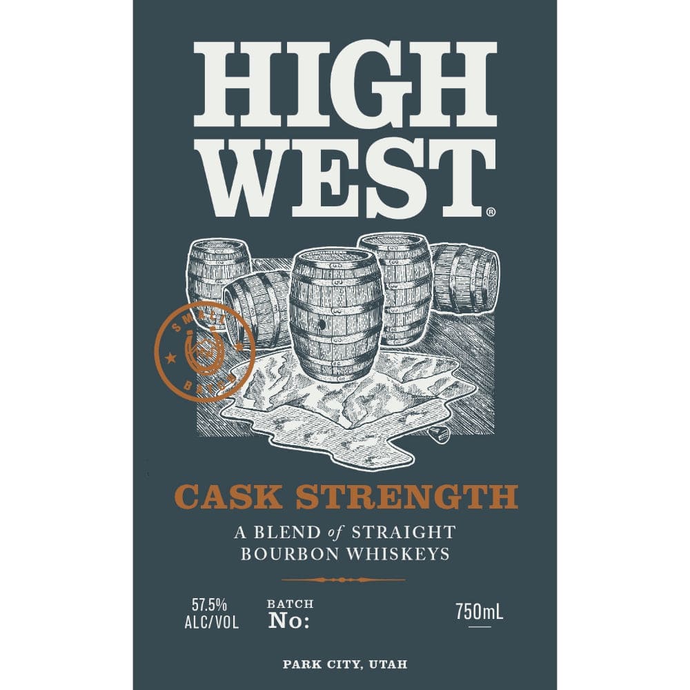 High West Cask Strength Blended Bourbon - 750ML 