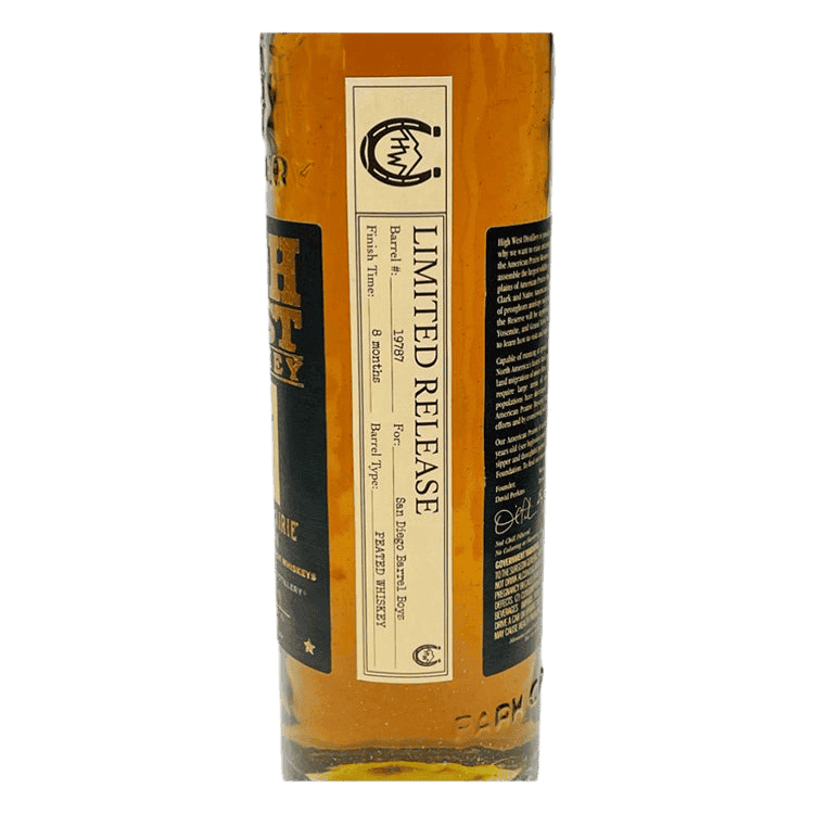 High West American Prairie Bourbon San Diego Barrel Boys Barrel Select - 750ML 