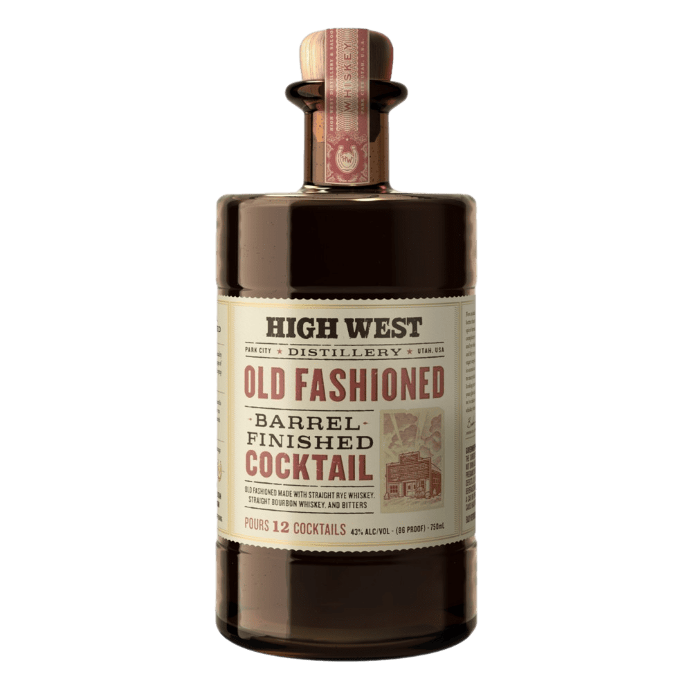 High West Old Fashioned Barrel Finished Cocktail - 375ML 
