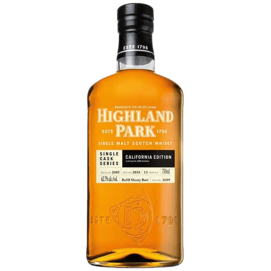 Highland Park Single Cask 2005 California Edition - 750ML 