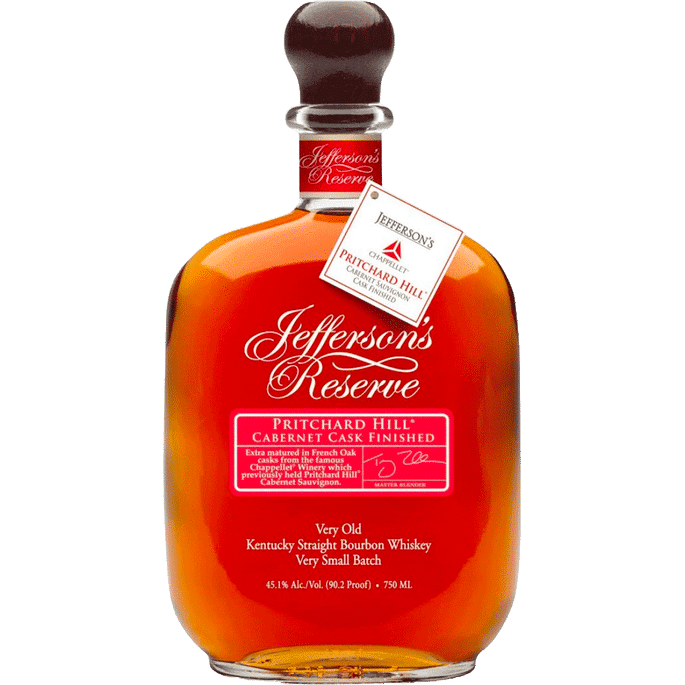 Jefferson's Reserve Pritchard Hill Cabernet Cask Barrel Select Bourbon - 750ML