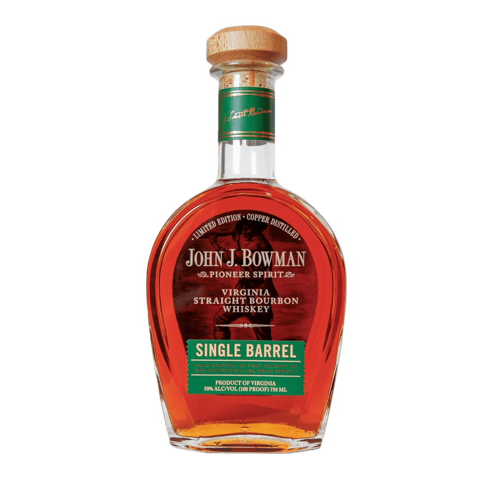 John J. Bowman "Pioneer Spirit" Single Barrel Bourbon Whiskey - 750ML 